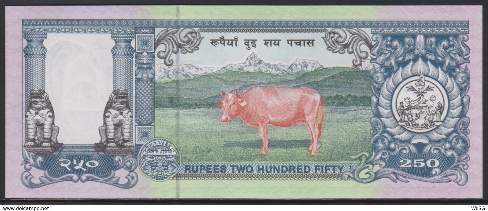 Nepal 250 Rupees (ND 1997) UNC - Nepal