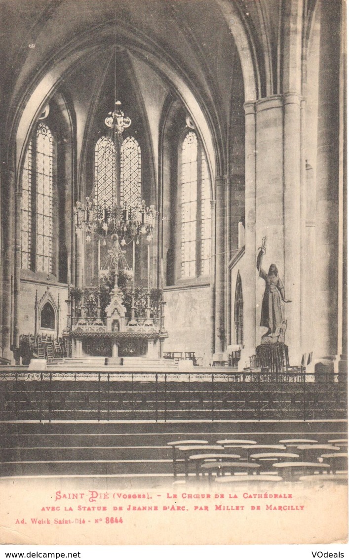 (88) Vosges - CPA - Saint Die - Le Choeur De La Cathédrale - Saint Die