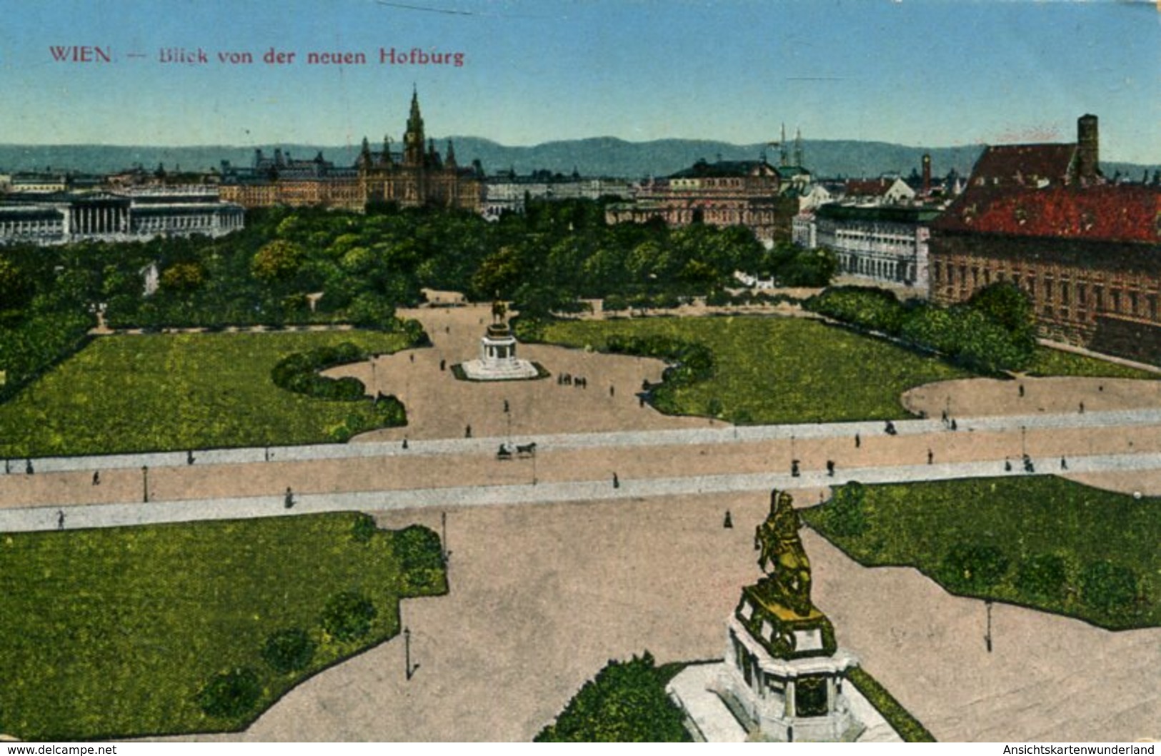 003597 Wien - Blick Von Der Neuen Hofburg - Ringstrasse