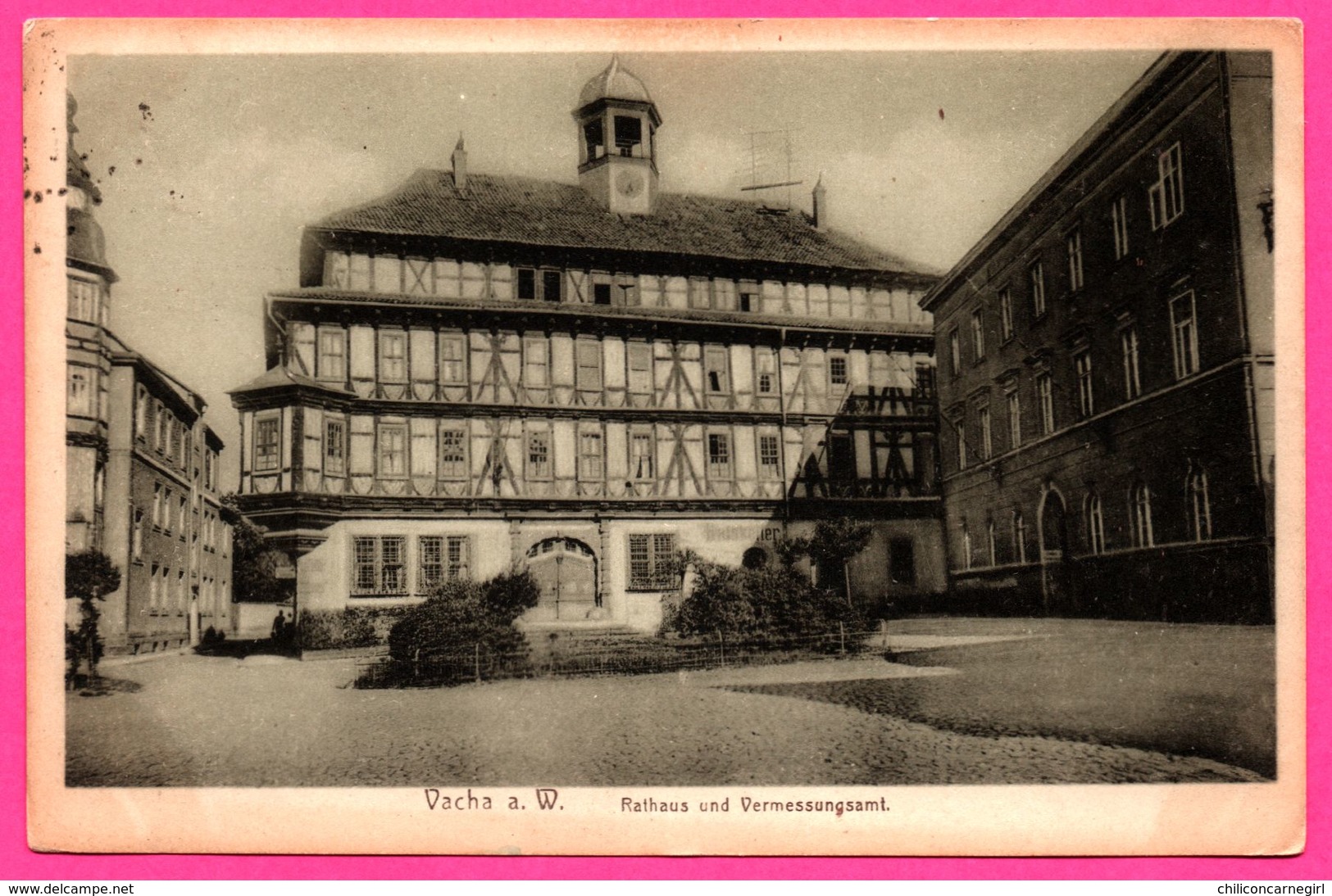 Vacha A. W. - Rathaus Und Vermessungsamt - Mairie - FR. SCHÜLER - 1919 - Vacha