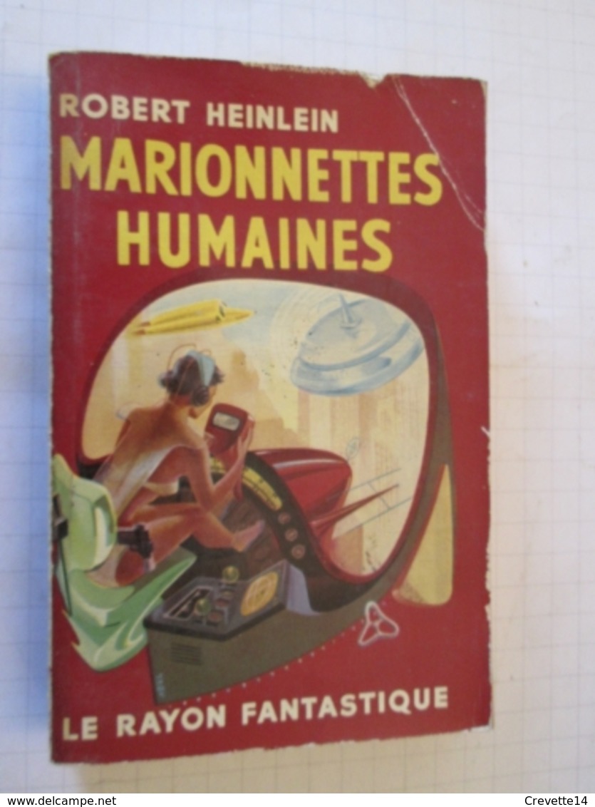 SF2012 : Science Fiction SF Anticipation HACHETTE  / LE RAYON FANTASTIQUE N°25 :  MARIONNETTES HUMAINES / ROBERT HEINLEI - Le Rayon Fantastique