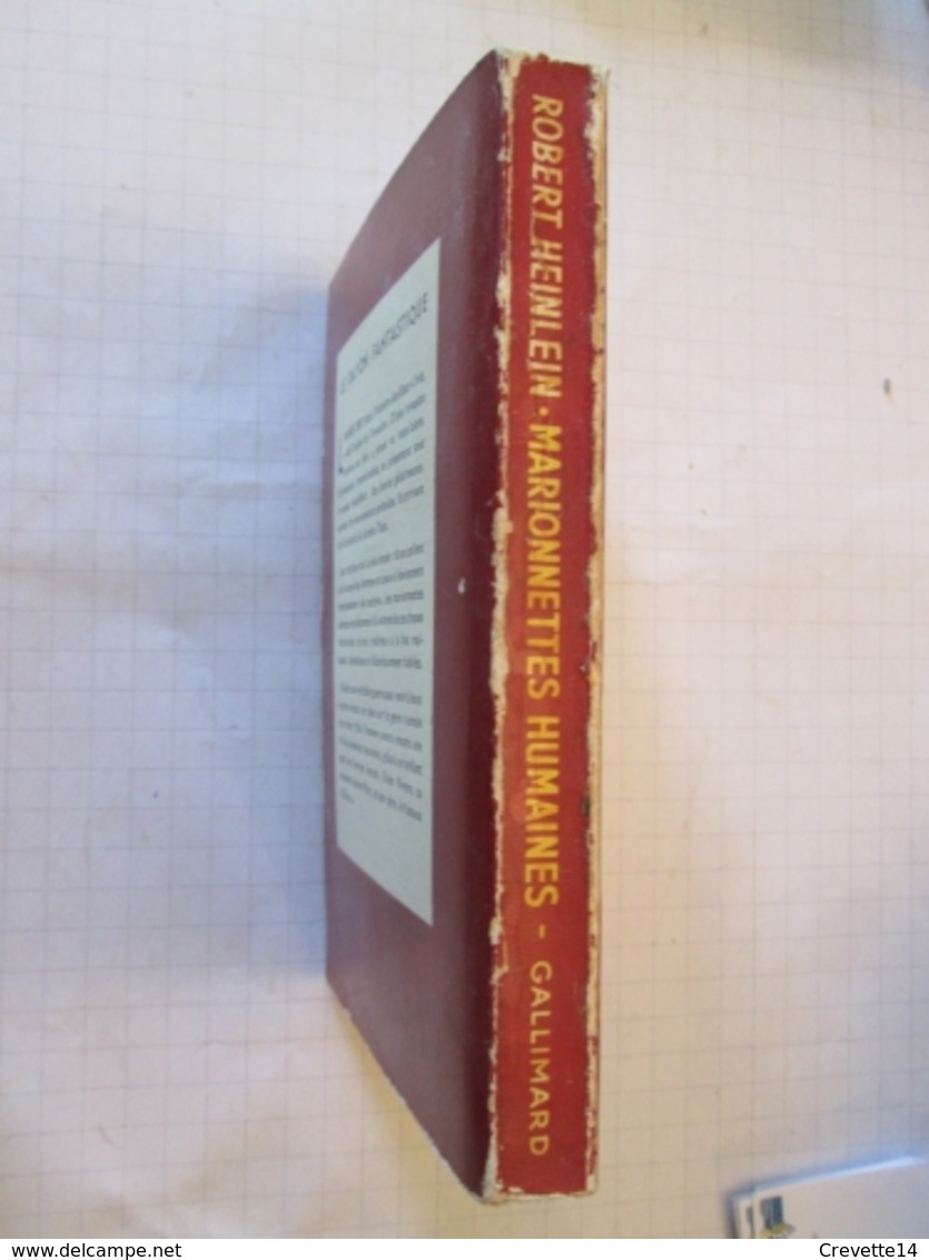 SF2012 : Science Fiction SF Anticipation HACHETTE  / LE RAYON FANTASTIQUE N°25 :  MARIONNETTES HUMAINES / ROBERT HEINLEI - Le Rayon Fantastique