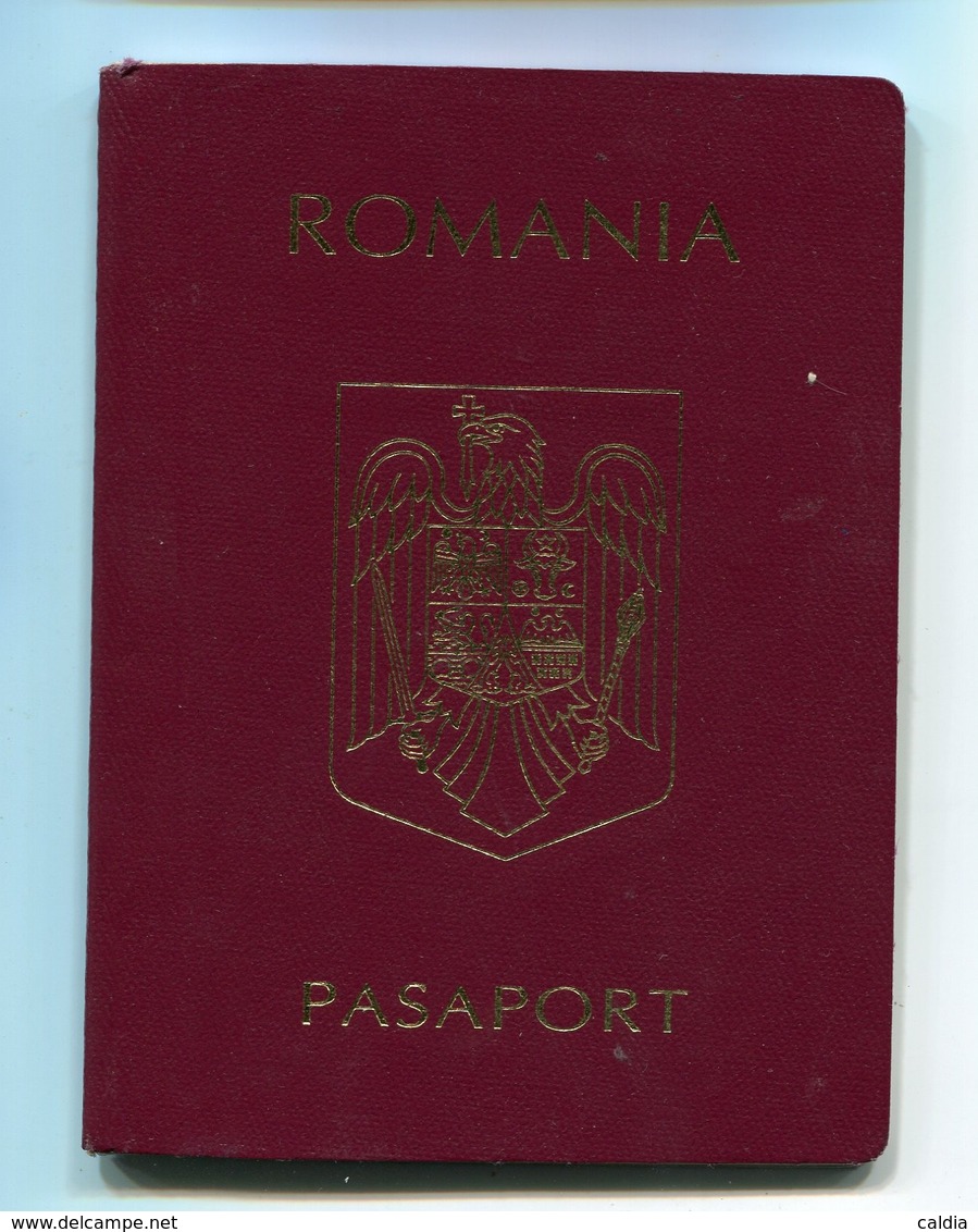 Roumanie Romania Old Passeport - Documentos Históricos