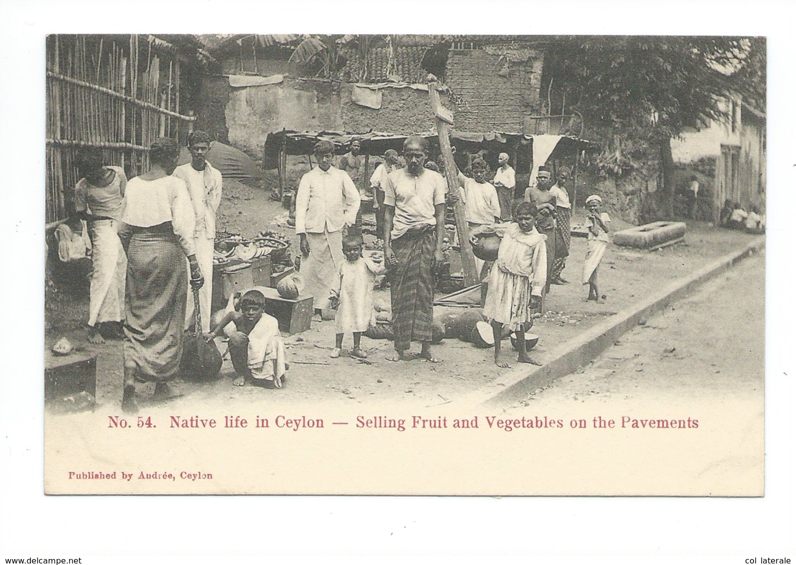 Ceylan Ceylon Sri Lanka Native Life In Ceylon TB 2 Scans - Sri Lanka (Ceylon)