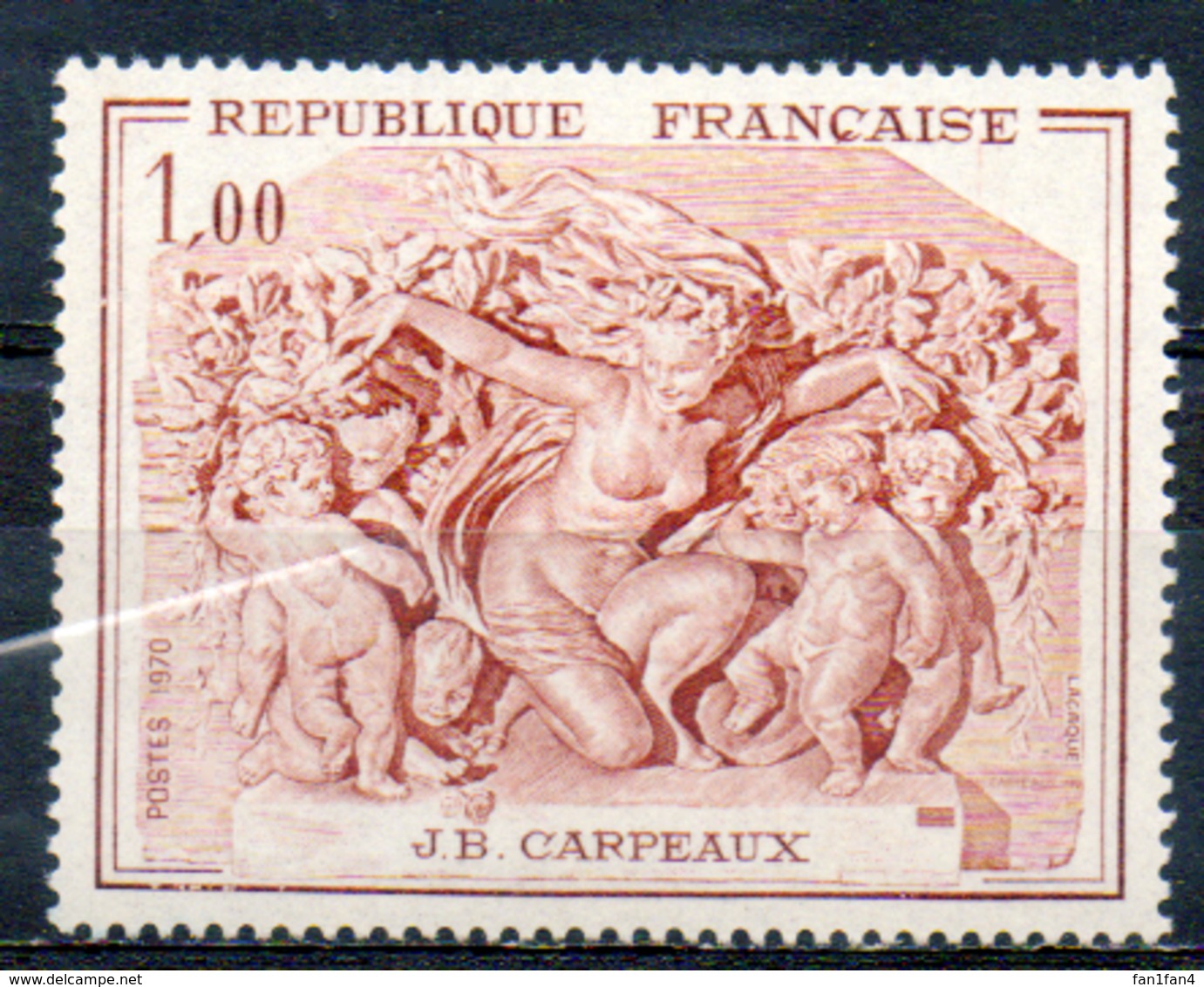 FRANCE 1970 - (**) - N° 1640 Et 1641 - (Oeuvres D'art) - Nuovi