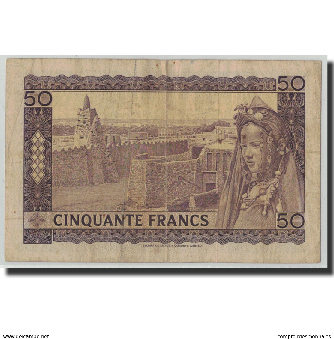 Billet, Mali, 50 Francs, 1960, 1960-09-22, KM:6a, TB - Mali