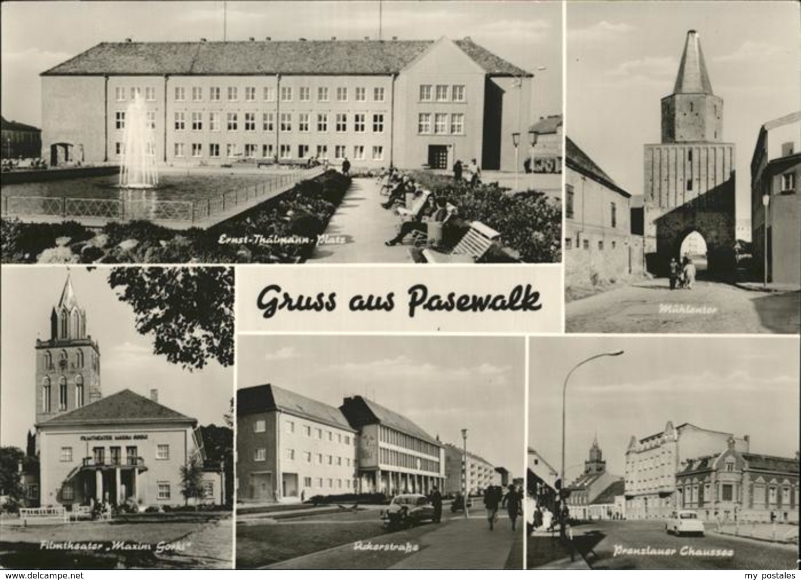 71279896 Pasewalk Muehlentor Filmtheater Prenzlauer Chaussee - Pasewalk