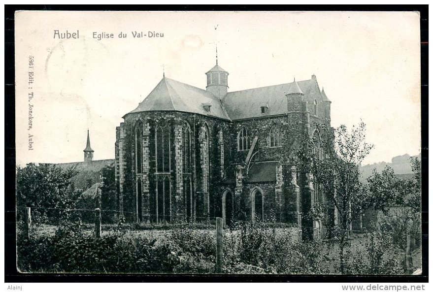 CP   Aubel  --  1903  --  Eglise De Val-Dieu - Aubel