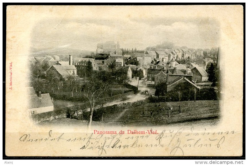 CP   Dahlem   --   Panorama Dalhem - Visé   --  1890 ? - Dalhem