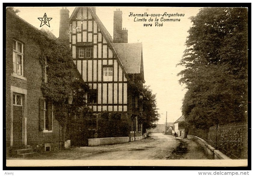 CP   Hermalle-sous-Argenteau   ---    Chaussée D'Hermalle  / Limite Commune - Wezet