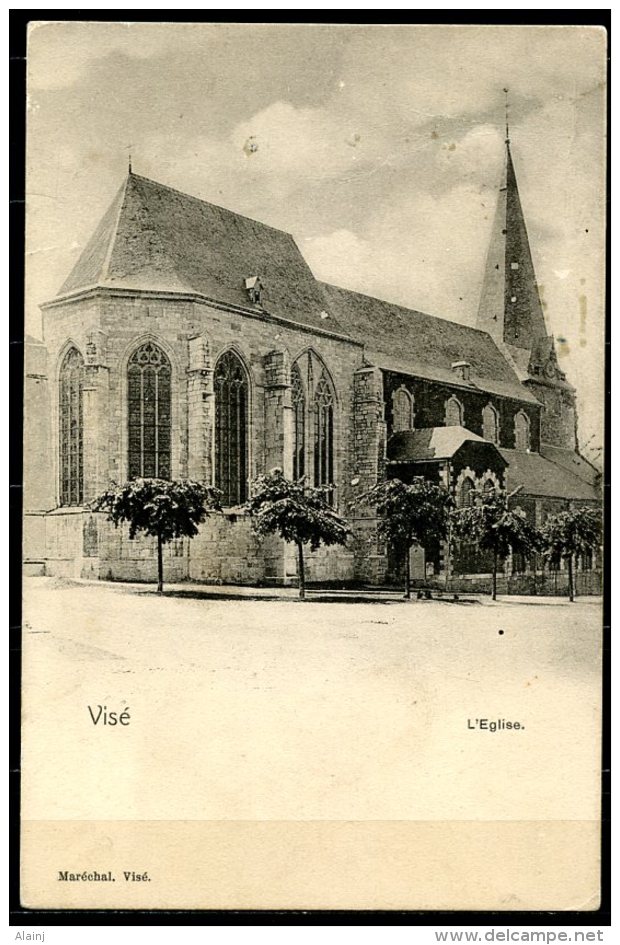 CP   Visé   ---   1904  --  L'Eglise - Wezet