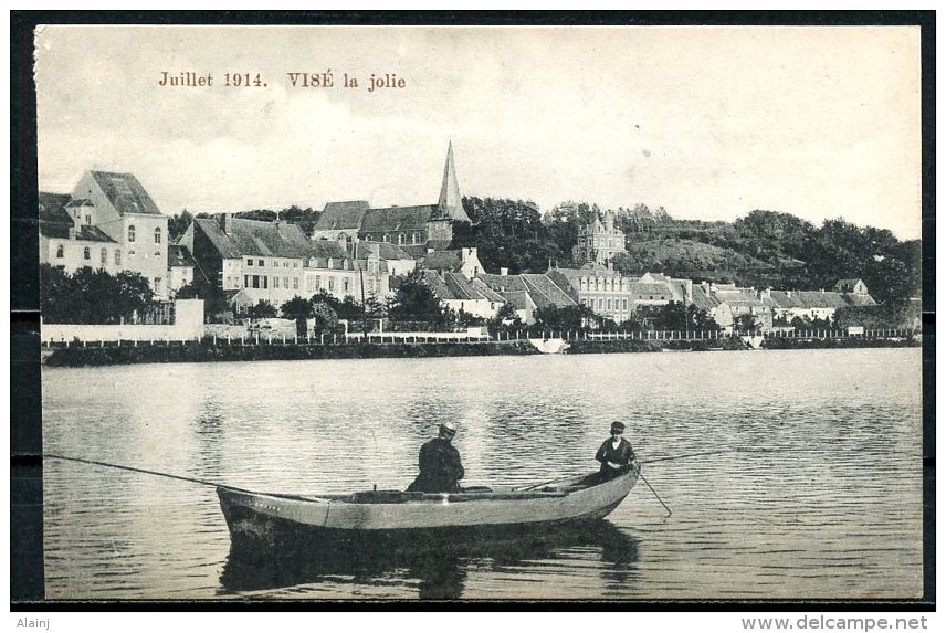 CP   Visé   ---   1914  --  Visé La Jolie - Wezet