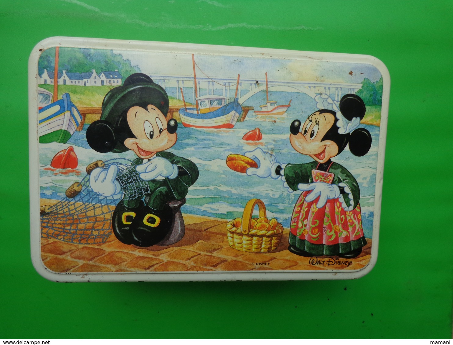 RARE BOITE De Gâteaux EN METAL MICKEY - WALT DISNEY - Boîtes