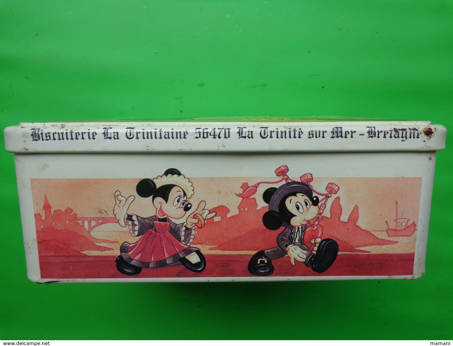 RARE BOITE De Gâteaux EN METAL MICKEY - WALT DISNEY - Scatole