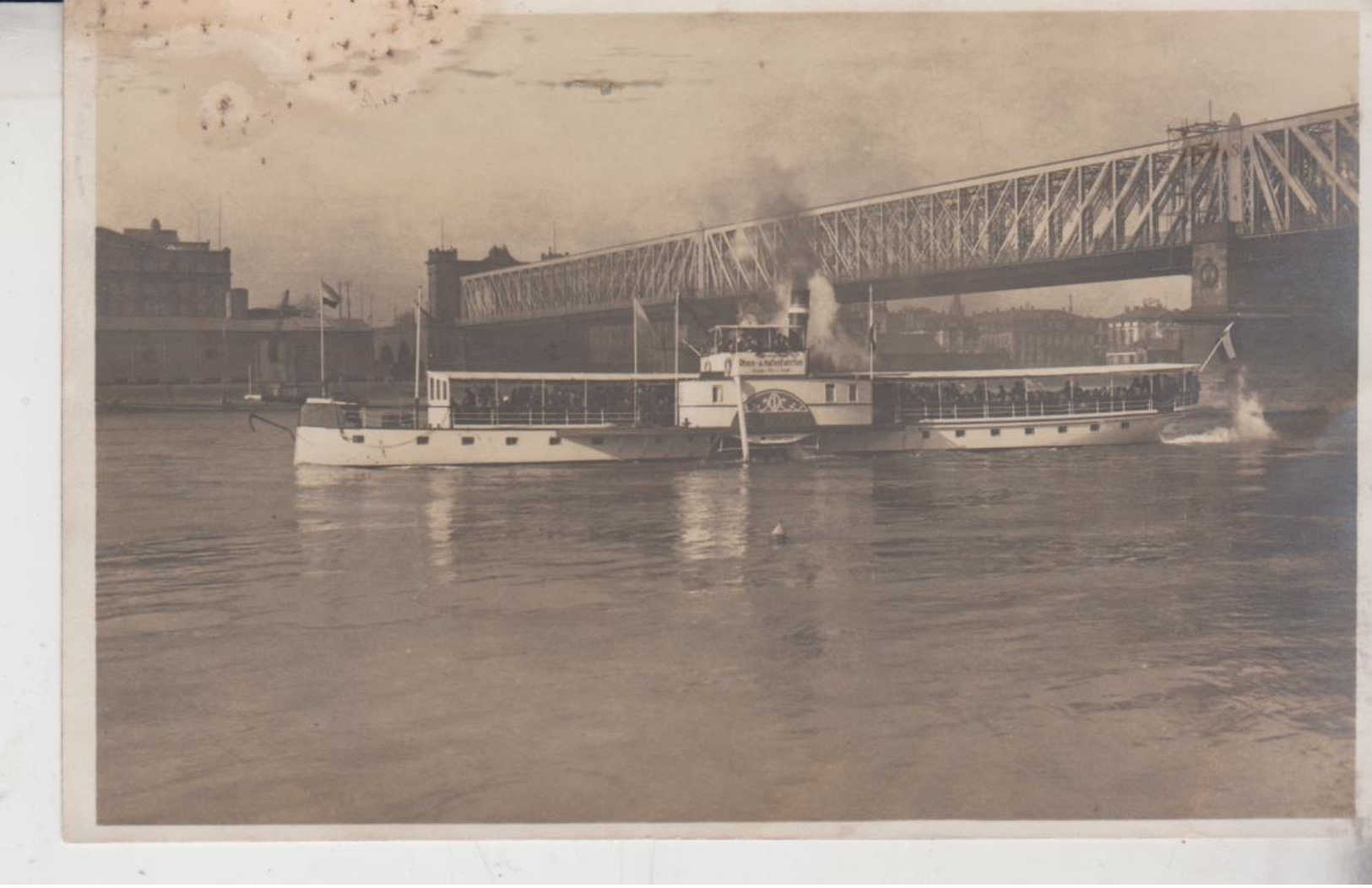 Traghetti Bateaux Ferryboat Nave Ship Rhein  G/t - Traghetti