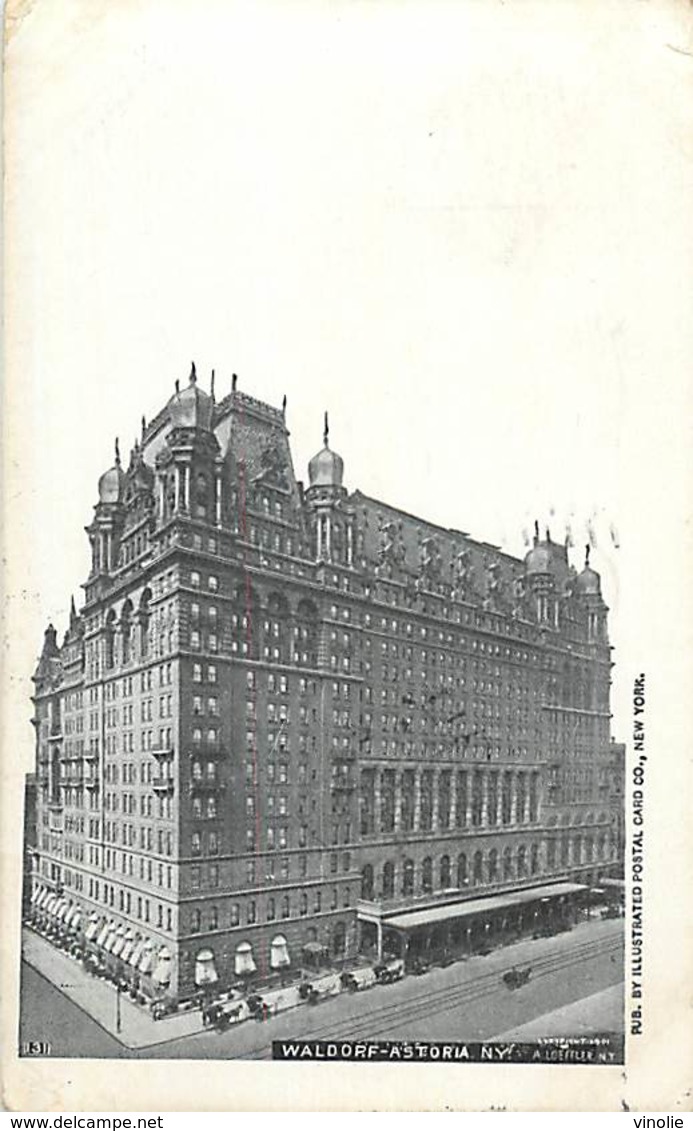 PIE-R-18-1751 : NEW-YORK CITY. WALDORF ASTORIA - Central Park