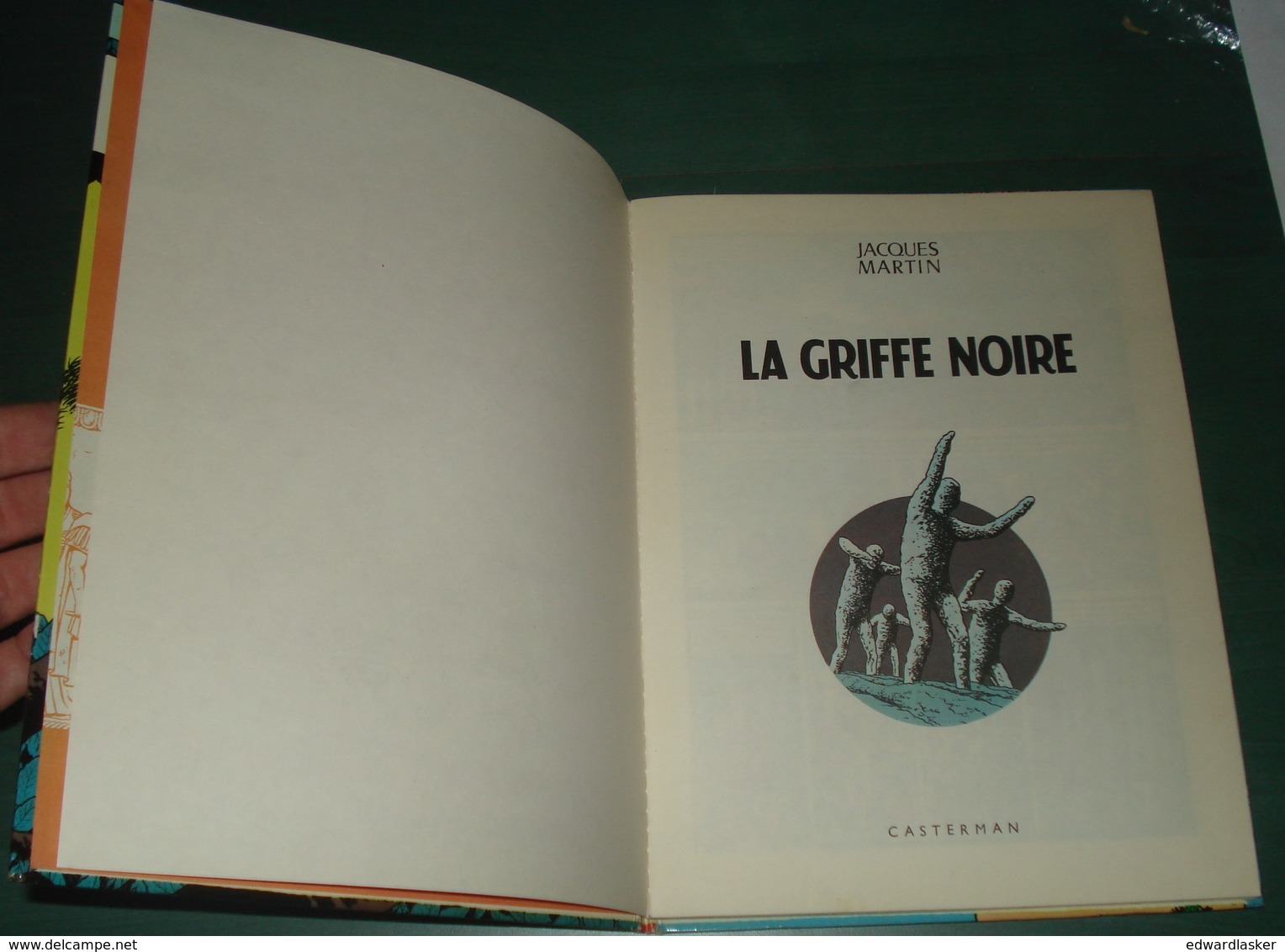 ALIX : La GRIFFE NOIRE - Réimp. Casterman 1972 - Alix