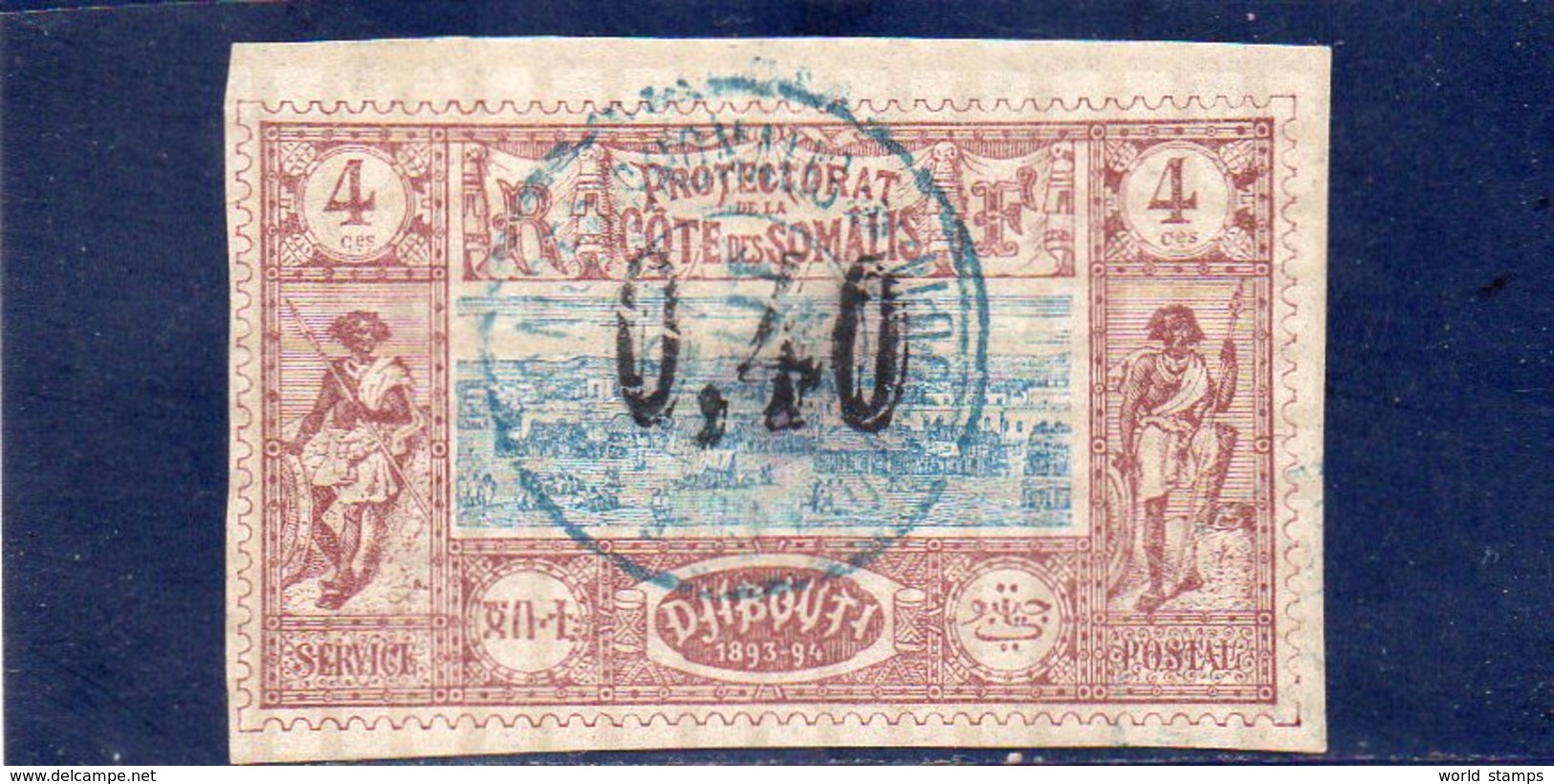 COTE DES SOMALIS 1899 O - Oblitérés