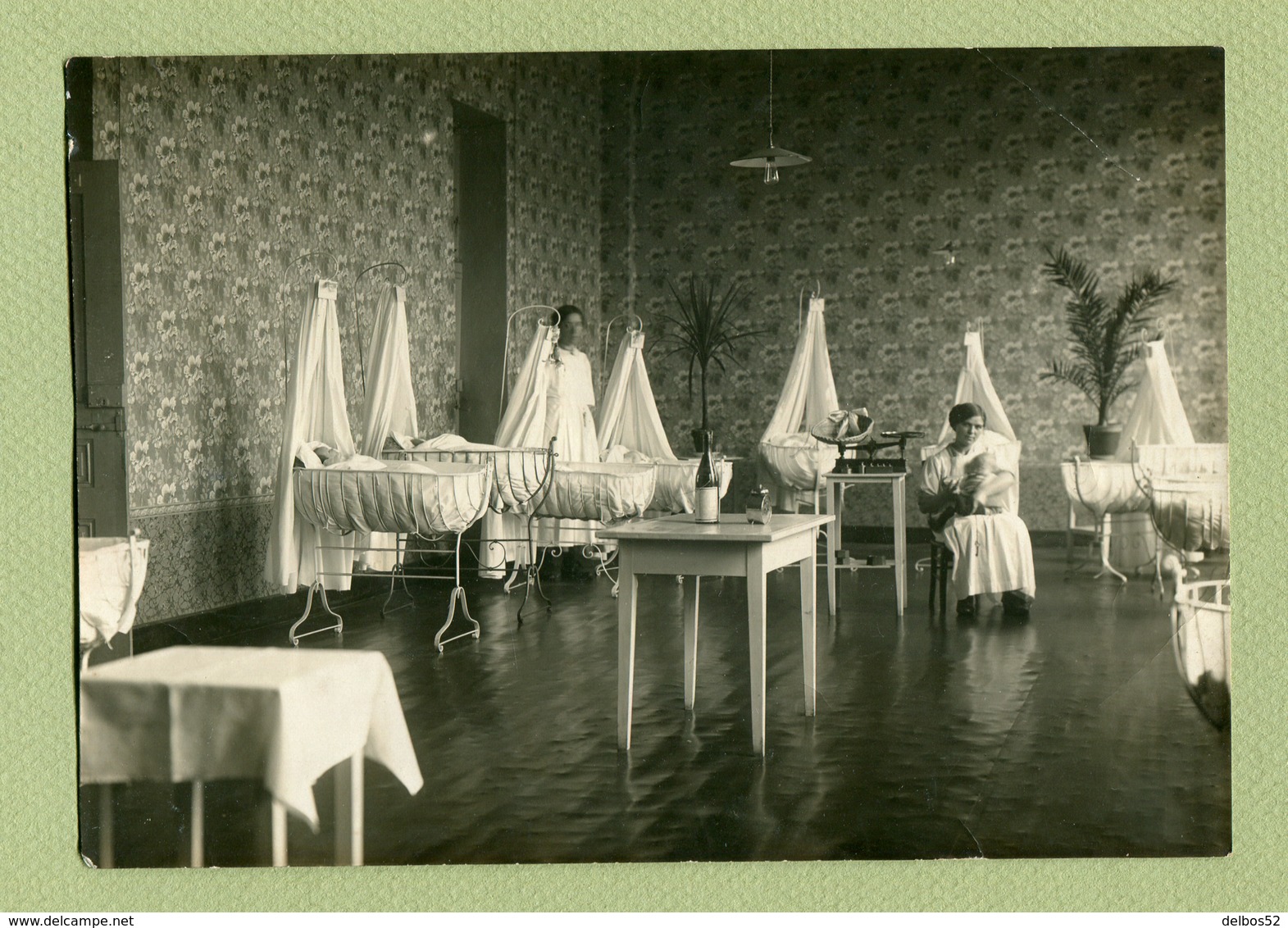 PHOTO  12 X 17 Cm : " ENFANTS - CRECHE - NURSERY " - Anciennes (Av. 1900)