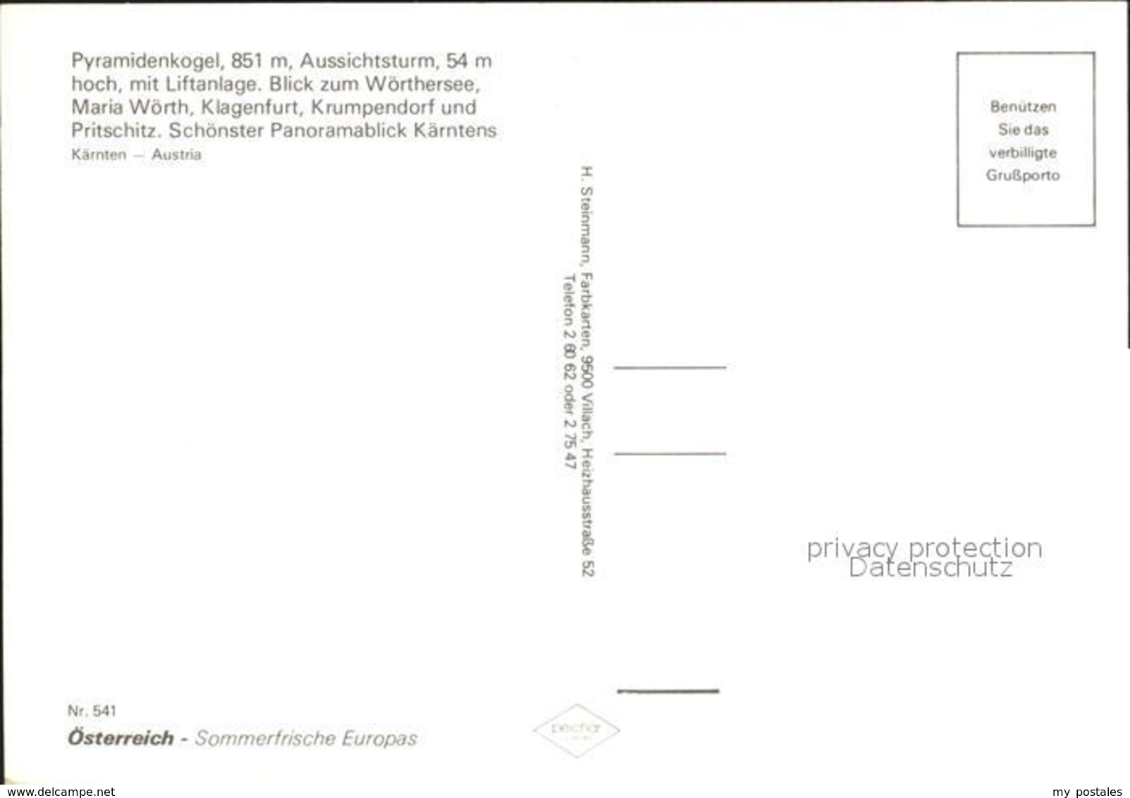 72112594 Klagenfurt Woerthersee Pyramidenkogel Aussichtsturm - Sonstige & Ohne Zuordnung
