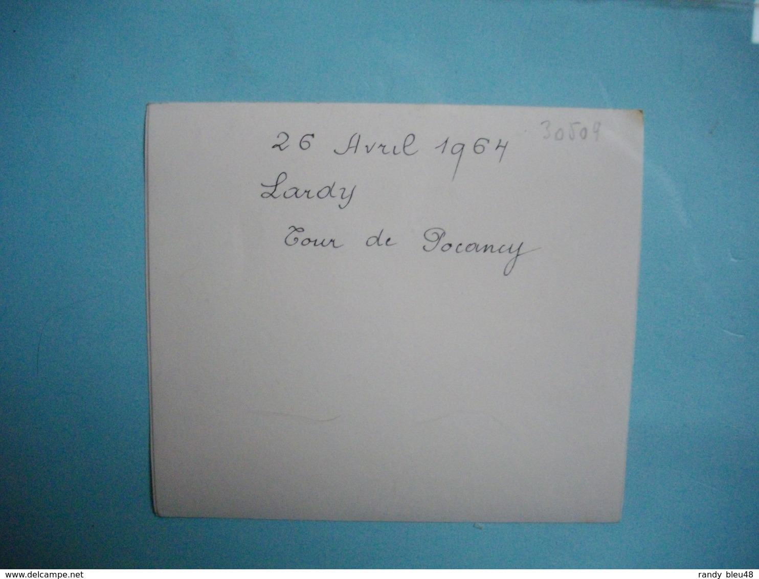 PHOTOGRAPHIE  LARDY  -  91  -  Tour De Pocancy  -  1964 -  9 X 10 Cms -  Essonne - Lardy