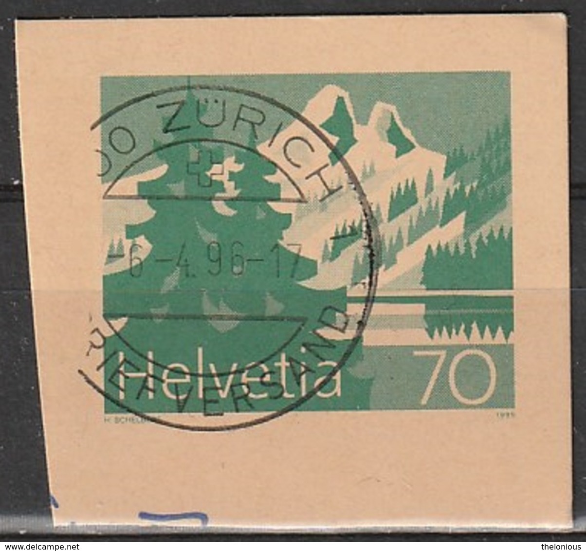 * Svizzera Frammento Di Postkarte / Cartolina Postale (vedi Scan) - Altri & Non Classificati