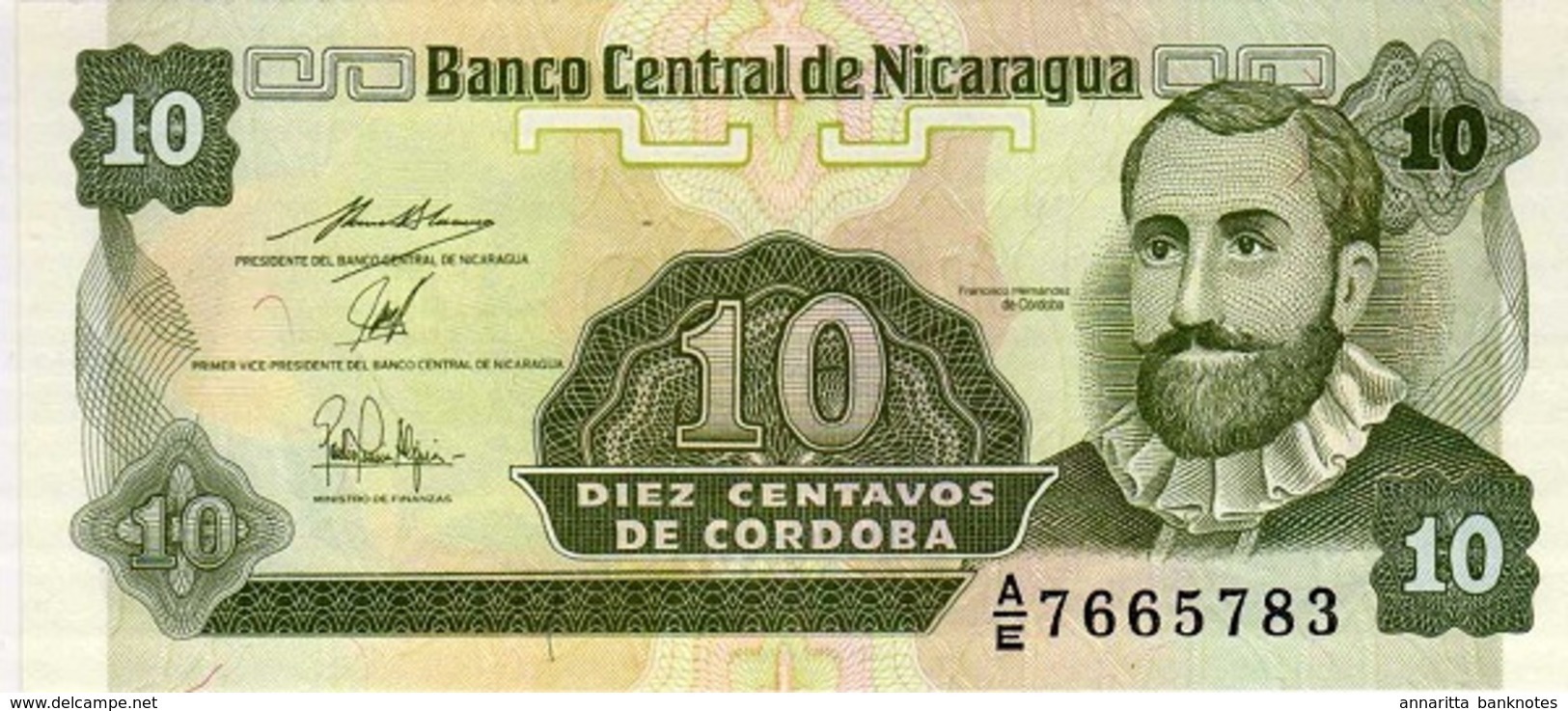 NICARAGUA 10 CENTAVOS ND (1990) P-169 NEUF PRÉFIXE A/E [NI463b] - Nicaragua