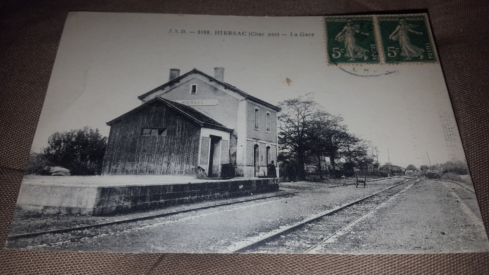 HIERSAC  CHARENTE LA GARE - Autres & Non Classés