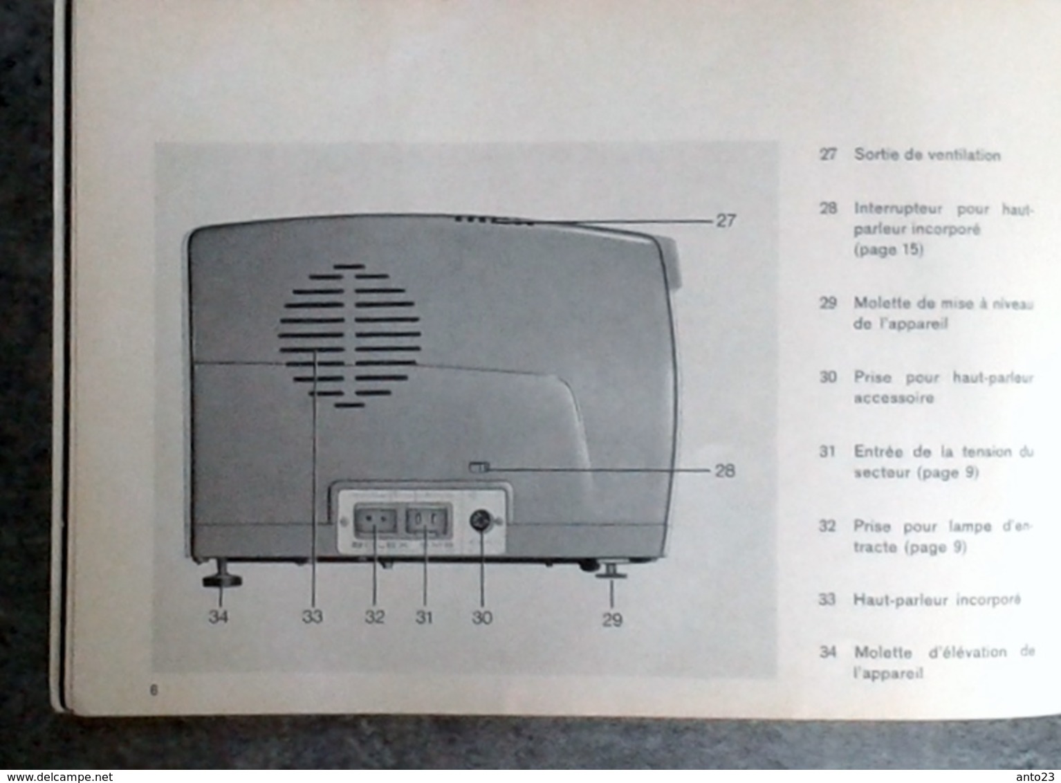 MODE D EMPLOI DE LA CAMERA BOLEX SM8 PROJECTEUR SONORE