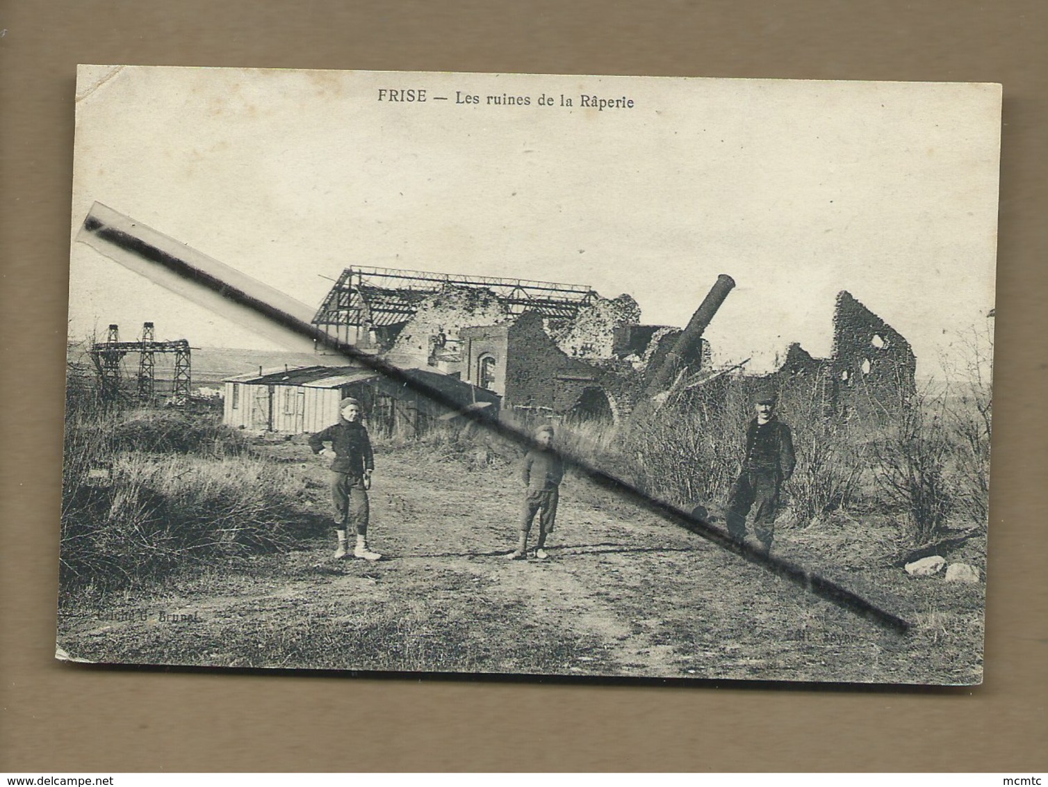 CPA  Rétrécit , Très Souple - Frise -  Les Ruines De La Râperie - Autres & Non Classés