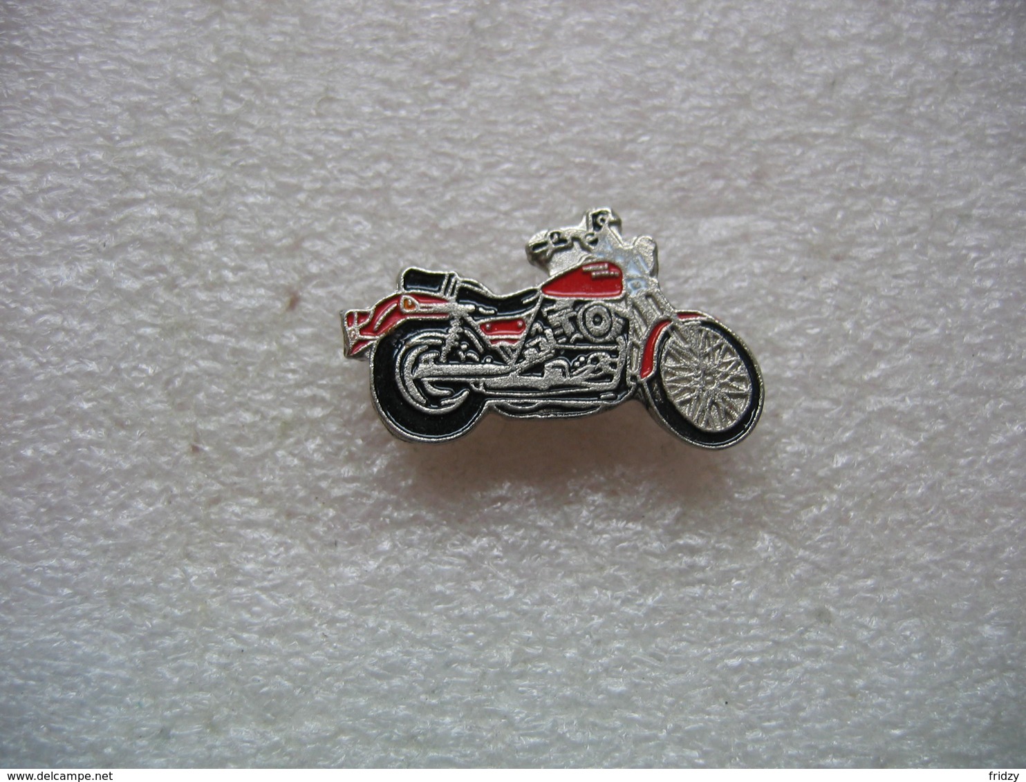 Pin's Moto De Couleur Rouge - Motorbikes