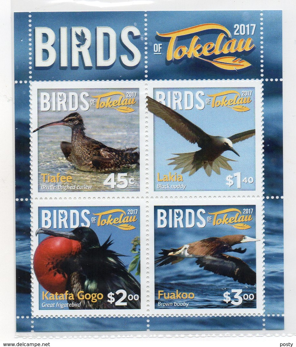 TOKELAU - OISEAUX - BIRDS - BLOC-FEUILLET - MINIATURE SHEET - 2017 - - Tokelau