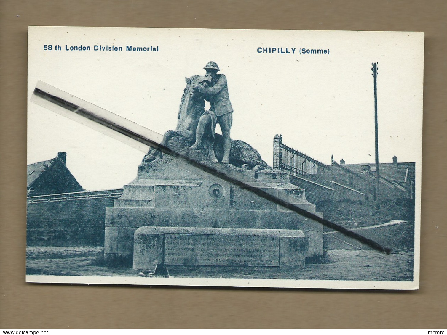 CPA  Rétrécit  - Chipilly  - (Somme ) -  58 Th London Division Memorial - Autres & Non Classés