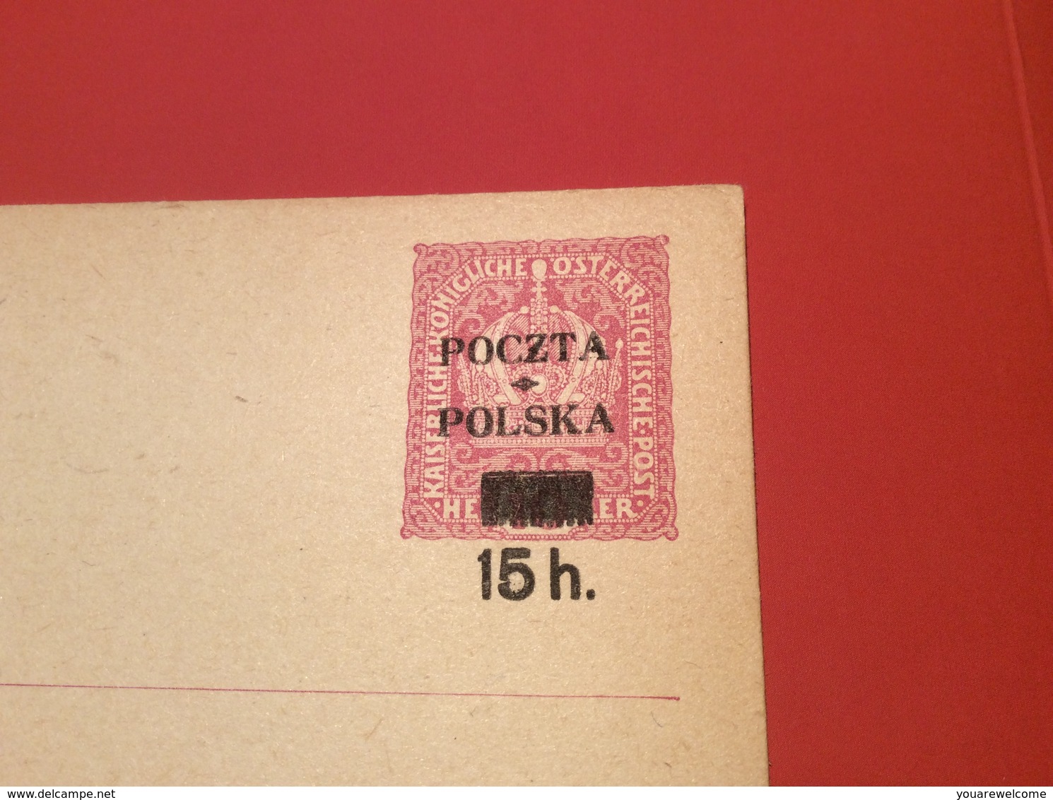 Poland 1919 POCZTA POLSKA Postal Stationery Mint (Polen Ganzsache Cover Brief Lettre Entier Postal Pologne - Briefe U. Dokumente