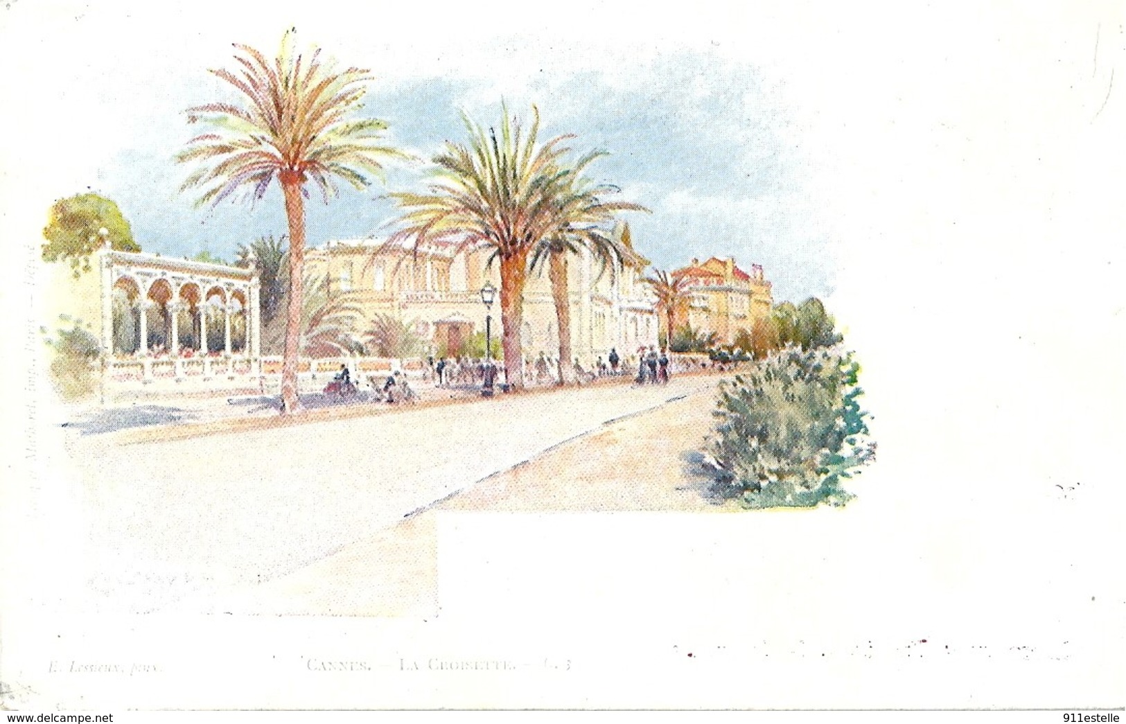 06 E  Lessieux   CANNES   LA CROISETTE - Lessieux