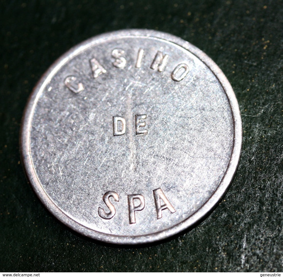 Jeton De 1 Franc Du Casino De Spa - Belgique - Chips Casino Token - Casino