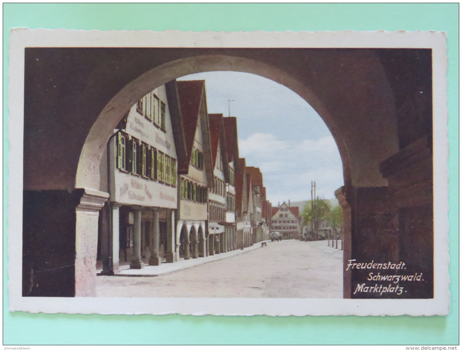 Germany Around 1920 Unused Postcard ""Freudenstadt Schwarzwald"" - Other & Unclassified