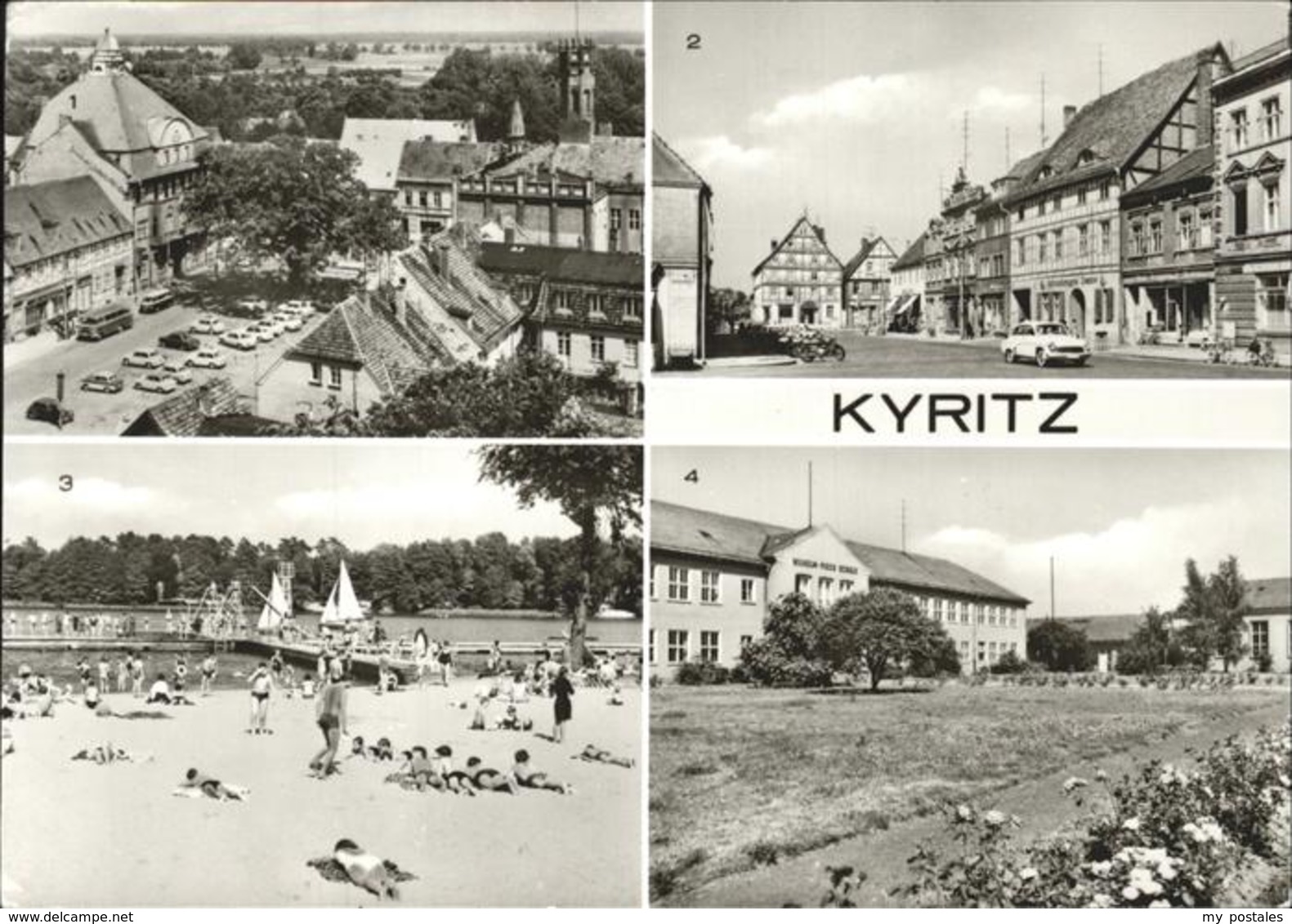 41269808 Kyritz Platz Des Friedens Strandbad Polytechnische Oberschule Wilhelm P - Kyritz
