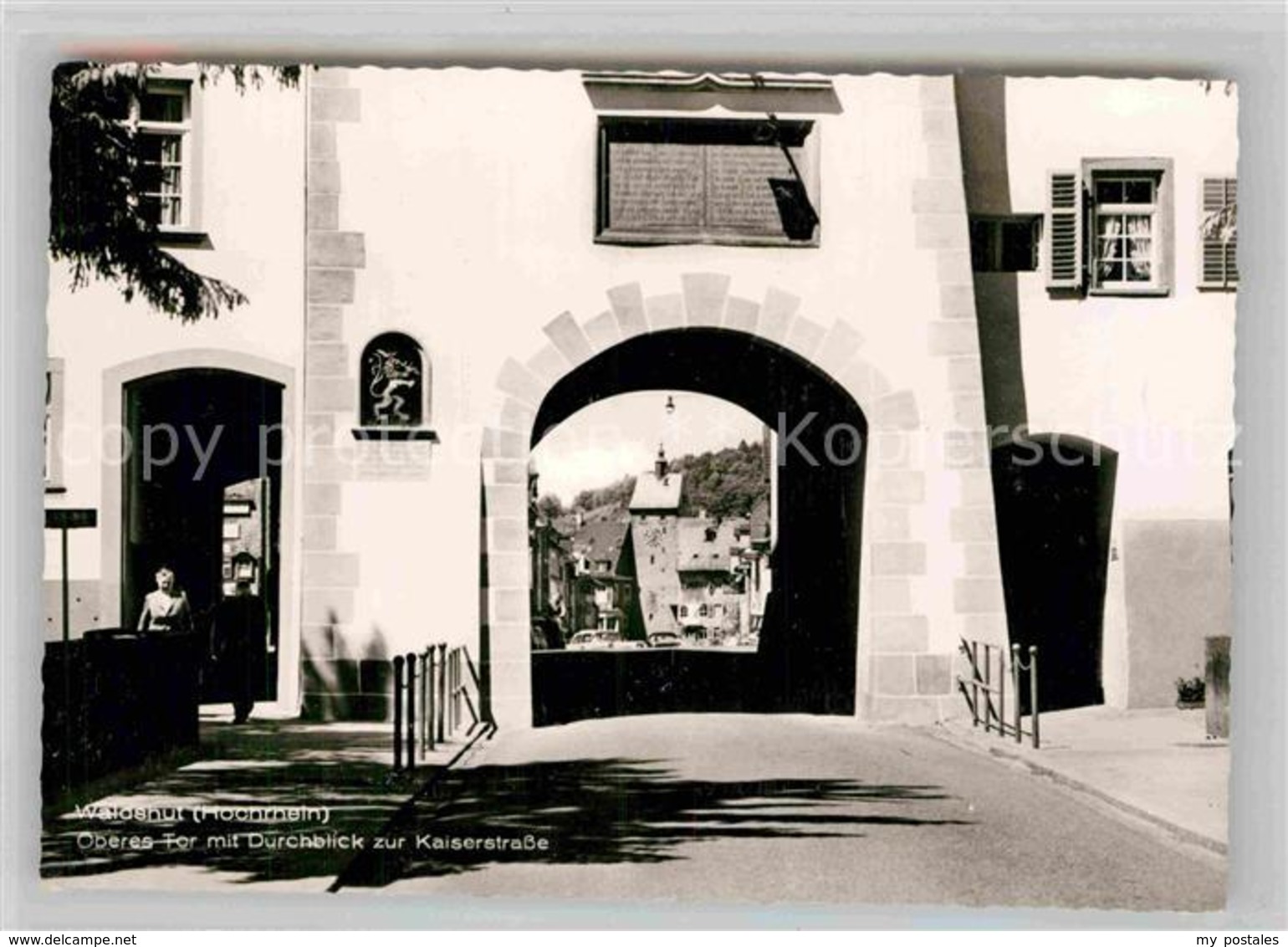 42810270 Waldshut-Tiengen Oberes Tor Mit Kaiserstrasse Waldshut Tiengen - Waldshut-Tiengen