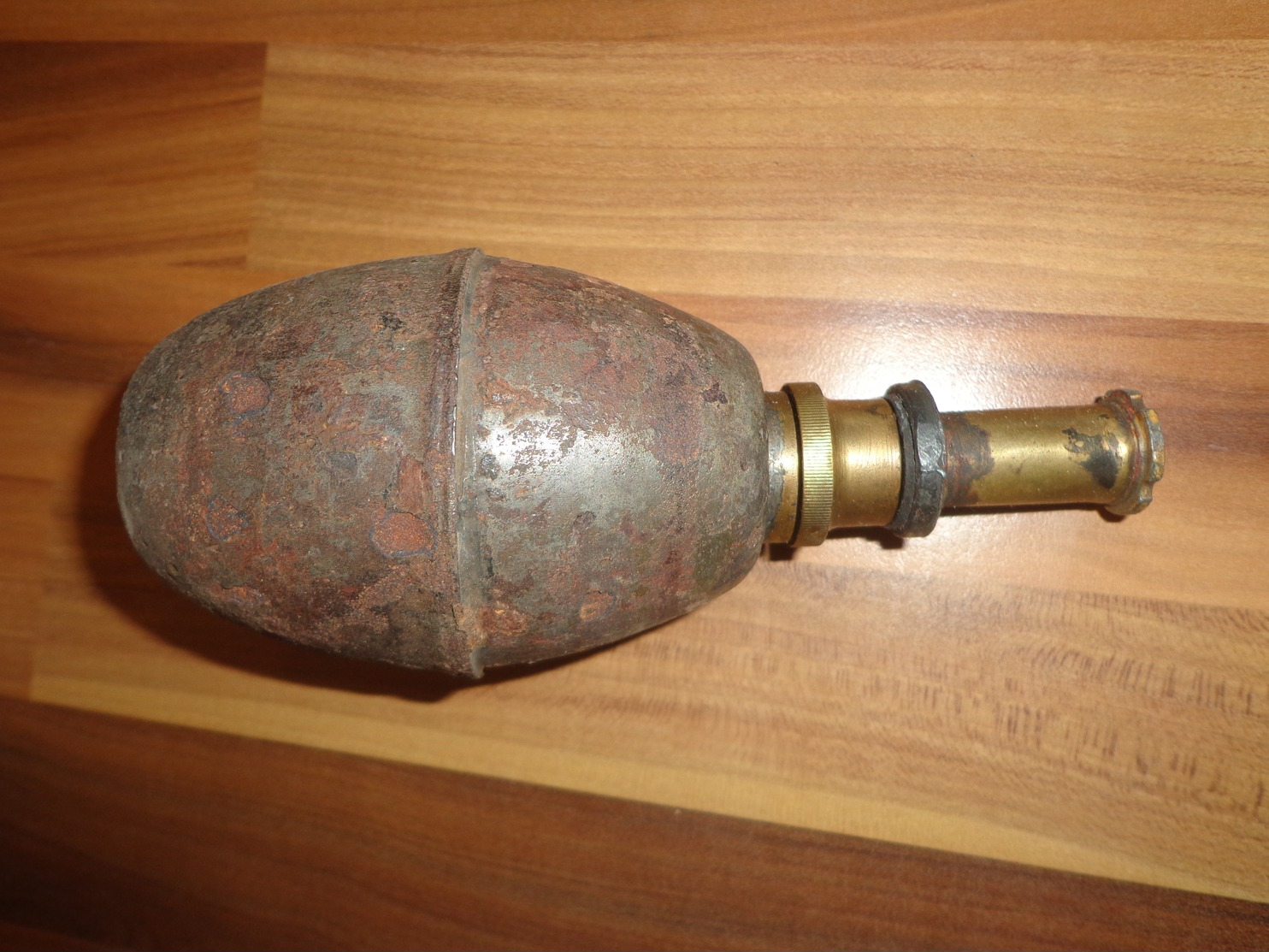 Grenade Suffocante Modèle 1914, Avec Bouchon Allumeur à Percussion - 1914-18