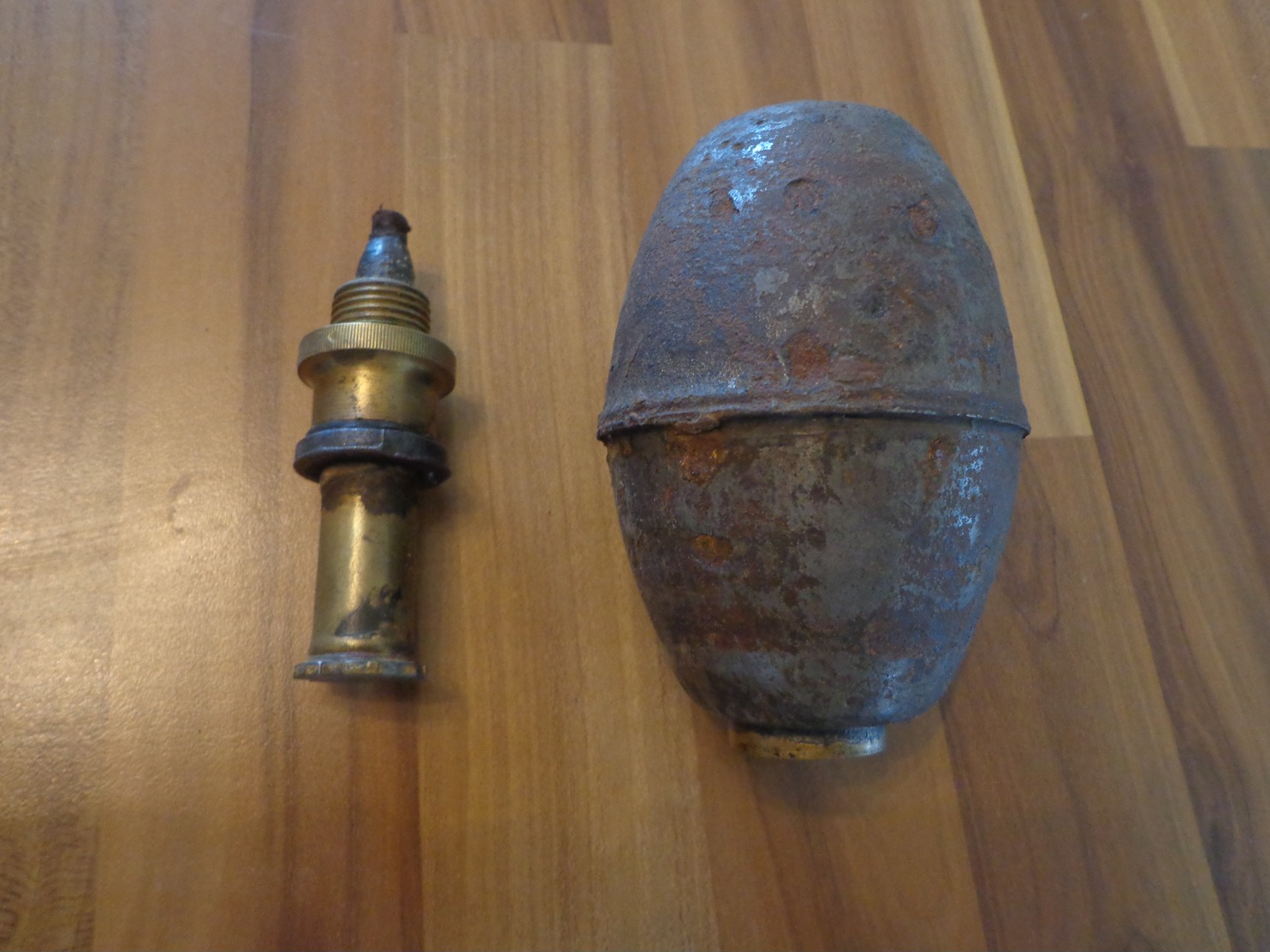 Grenade Suffocante Modèle 1914, Avec Bouchon Allumeur à Percussion - 1914-18