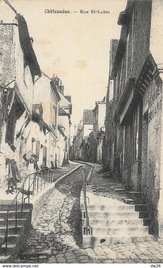 Châteaudun - (Eure-et-Loir) - Rue St Saint Lubin - La Française De Phototypie - Chateaudun