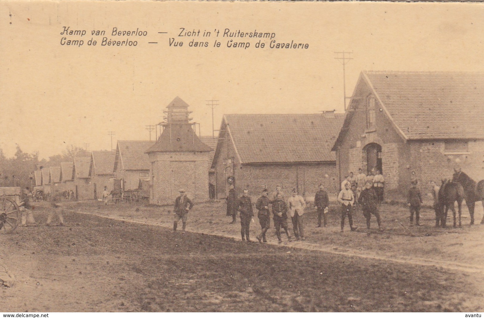 BEVERLOO / ZICHT OP HET RUITERSKAMP / CAVALERIE - Leopoldsburg (Kamp Van Beverloo)