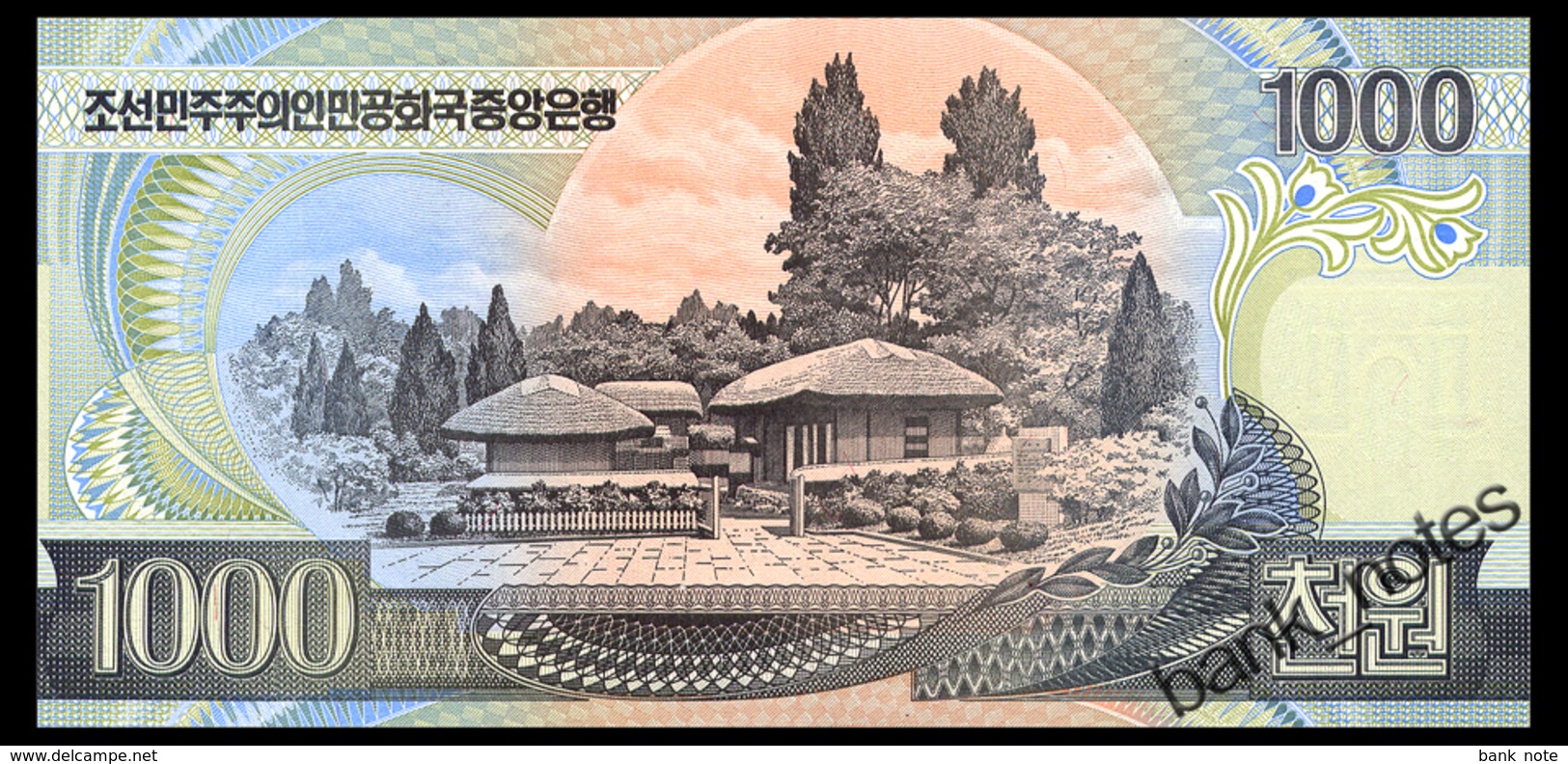 NORTH KOREA 1000 WON 2006 Pick 45b Unc - Korea (Nord-)