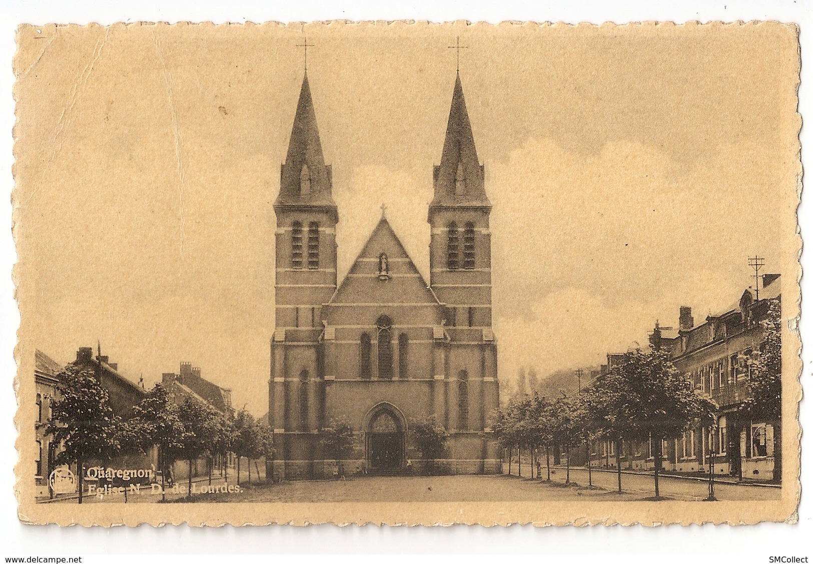 Belgique. Quaregnon, église Notre Dame De Lourdes (823) - Quaregnon