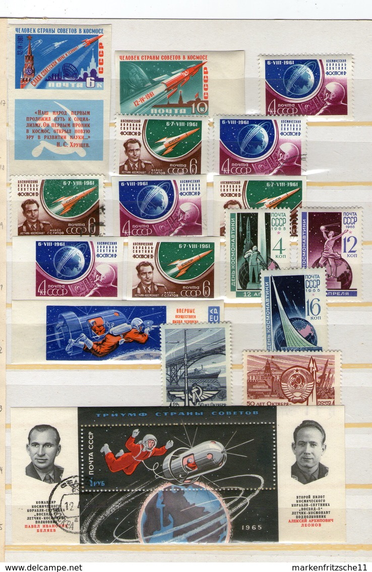 Lot ältere UDSSR Postfrisch +  Gestempelt - Vrac (max 999 Timbres)