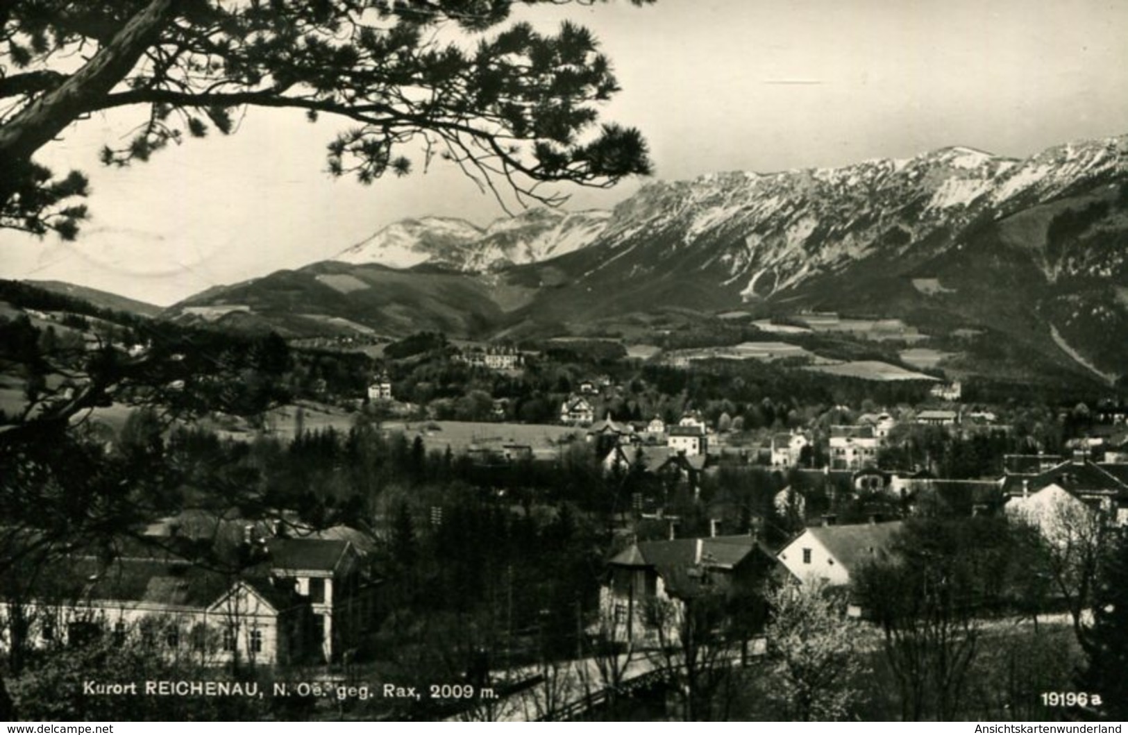 003638 Kurort Reichenau Geg. Rax 1959 - Raxgebiet