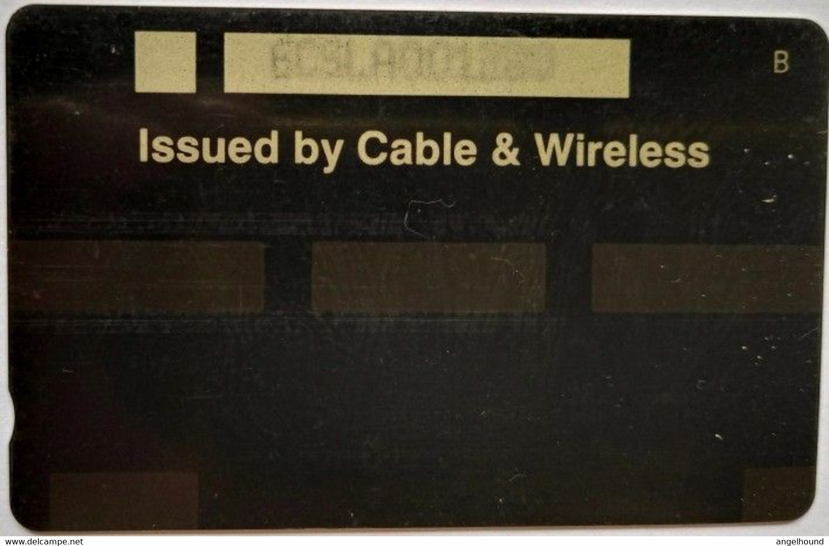 Saint Lucia Cable And Wireless 6CSLA  EC$10 " Coastline - Without Logo " - St. Lucia