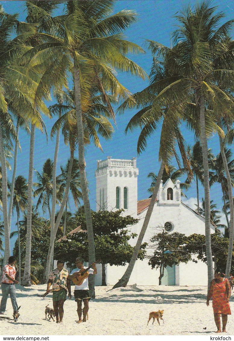 Vairaatea - Atoll Des Tuamotu - église - Polynésie - Polinesia Francese