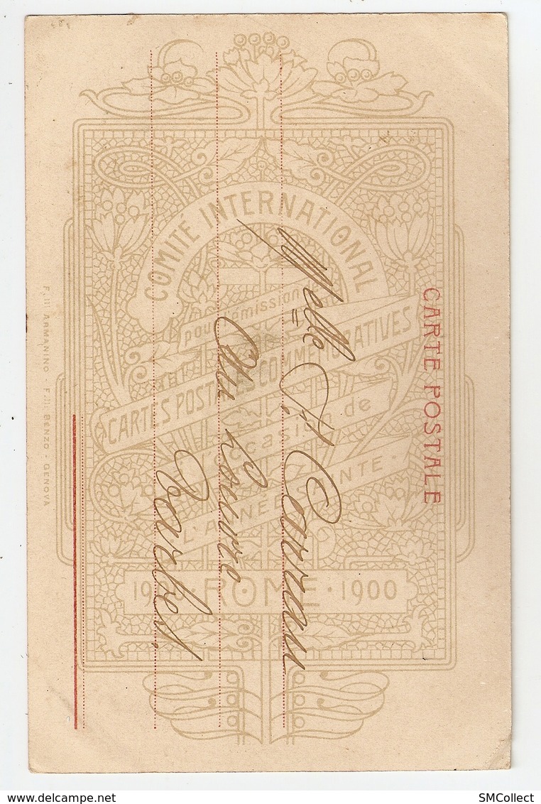 Rome 1900. Edition Du Comité International Pour L'émission Des Cartes Postales Commémoratives, Année Sainte (850) - Sonstige & Ohne Zuordnung